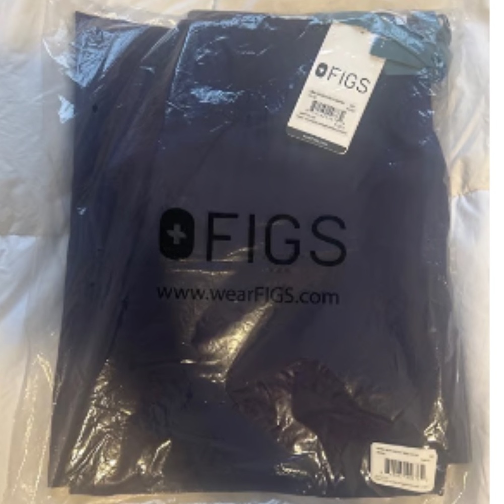Figs Isabel Scrub Pants,  Purple Jam, XS/Petite